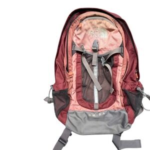 The North Face | Bags | The North Face Borealis Gray Pink Backpack Laptop |  Poshmark